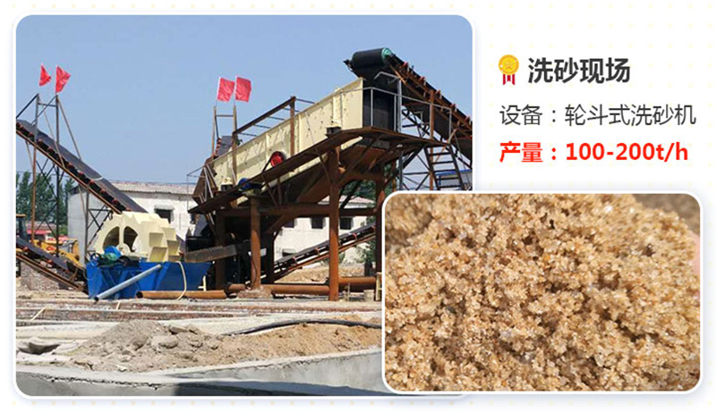 輪式洗砂機產(chǎn)量高、效果好